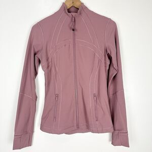 Lululemon Define Full On Luxtreme Jacket Size 8 Spanish Rose Full Length
